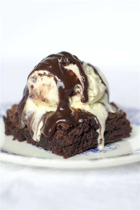 Hot Fudge Brownie Ice Cream