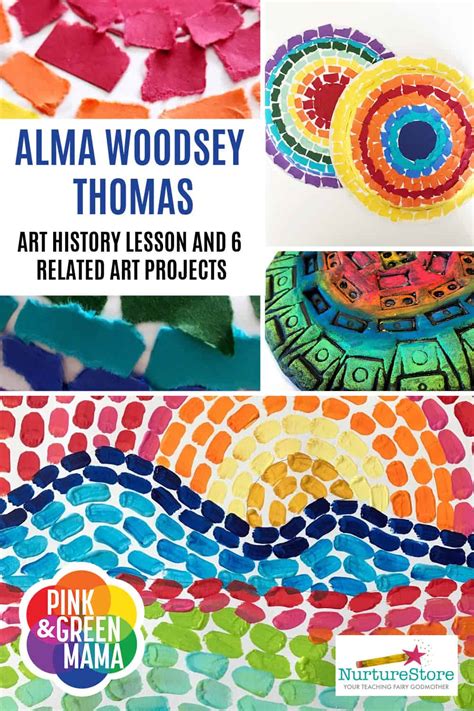 Alma Woodsey Thomas art lesson for children - NurtureStore