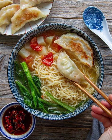 Flavorful Dumpling Noodle Soup (+ VIDEO) | Recipe | Cooked vegetables ...