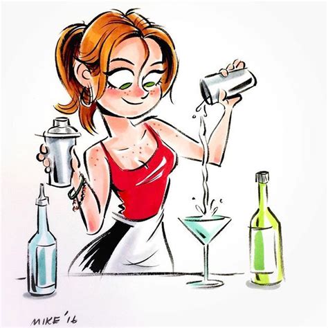 Bartender Happy Hour Cocktails Drinks Martini Doodle | Cocktails ...