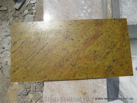 Kashmir Gold Granite Slabs from India - StoneContact.com