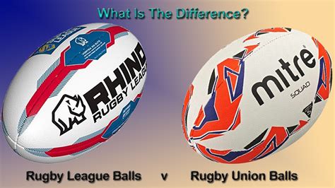 What's The Difference Between Rugby League and Rugby Union Balls? - YouTube