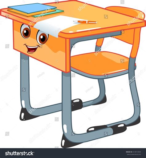 28,766 School Desk Cartoon Images, Stock Photos & Vectors | Shutterstock