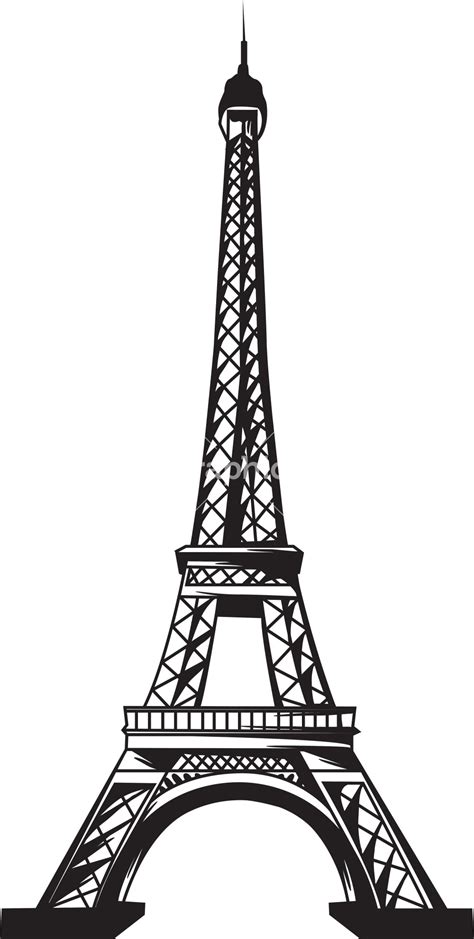 eiffel tower transparent background - Clip Art Library