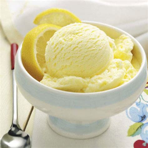 Lemon Gelato Recipe | Taste of Home