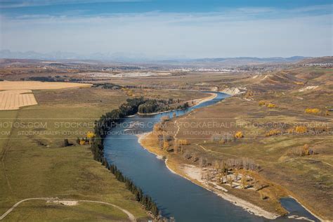 Aerial Photo | Bow River Valley