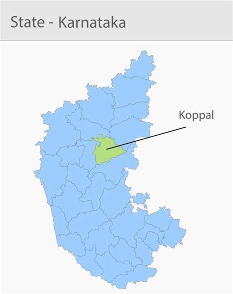 Koppal In Karnataka Map - Blythe Starlene