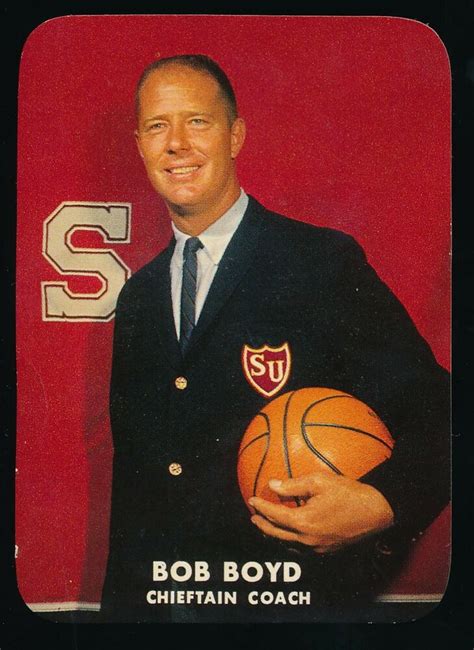 196364 Seattle University Basketball SCHEDULE CARD BOB BOYD Coach Later ...