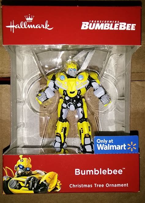 Walmart Exclusive Bumblebee New Hallmark Bumblebee Movie Holiday Ornament - Transformers News ...