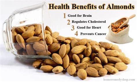 13 Health Benefits of Almonds - Home Remedies