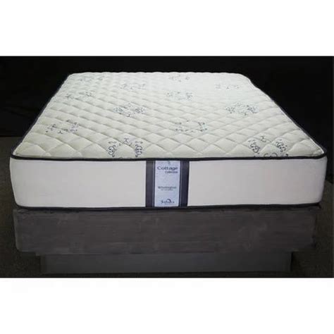 White and Blue Coil Spring Mattress, Thickness: 7-12 Cm at Rs 8500 in Secunderabad