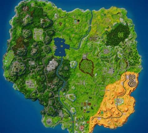 OG Fortnite 지도 1주차 유출 - 출시일 복귀 - GAMINGDEPUTY KOREA