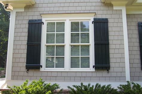 Exterior shutters add value and increase the appeal of your house ...