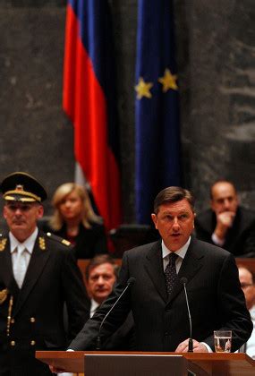 Borut Pahor Newly Elected Slovenian President Editorial Stock Photo ...