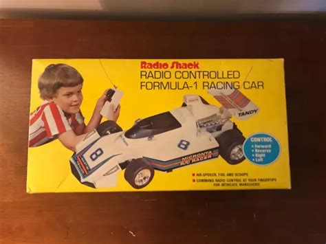 VINTAGE RADIO Shack Tandy Radio Controlled Formula-1 Racing Car UNTESTED :-) $19.99 - PicClick