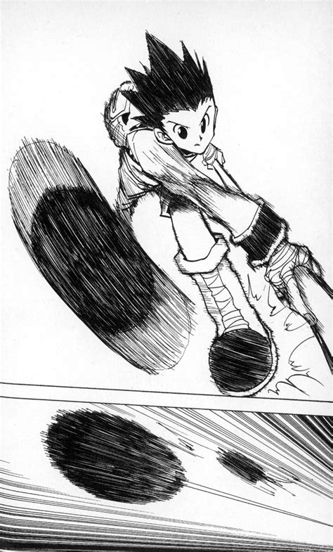 Gon Killua Manga Panels Hxh - pic-smidgen