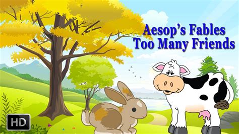 Aesop's Fables - Too Many Friends - Short Stories for Children ...