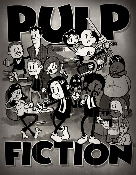 Pulp fiction Fleischer style | Tim Sutcliffe