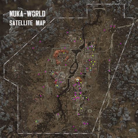 Fallout 4 Nuka World Interactive Map - Zone Map