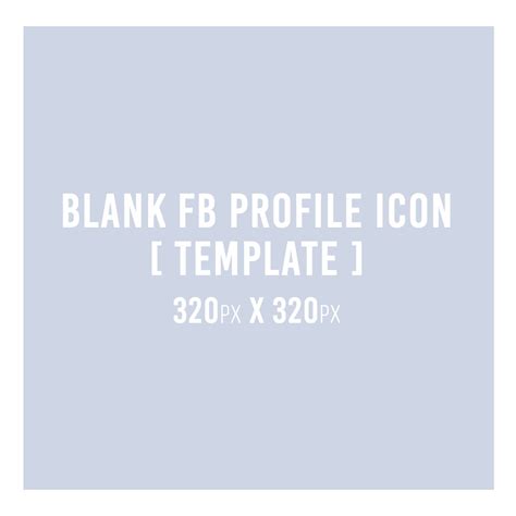 Blank FB Profile Icon - UDESIGN