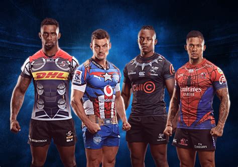 Super Rugby Teams Release Four Stunning Marvel-Inspired Kits