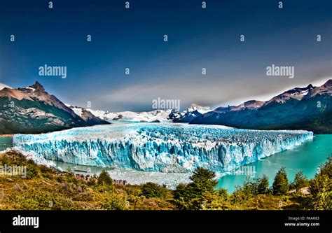 Perito Moreno Glacier, Los Glaciares National Park, Santa Cruz Province, Argentina Stock Photo ...