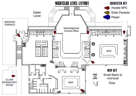 Jeff Robbins Art Blog: Nightclub level design for Renegade of Humanity