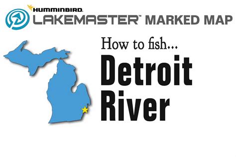 Fishing Detroit River | MidWest Outdoors' Detroit River Marked Fishing Map