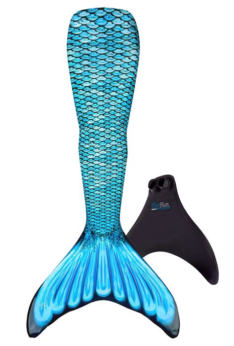 Fin Fun Mermaid Tails for Swimming with Monofin – Girls, Boys, Kids ...