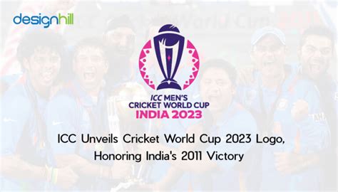 ICC Unveils Cricket World Cup 2023 Logo, Honoring India's 2011 Victory