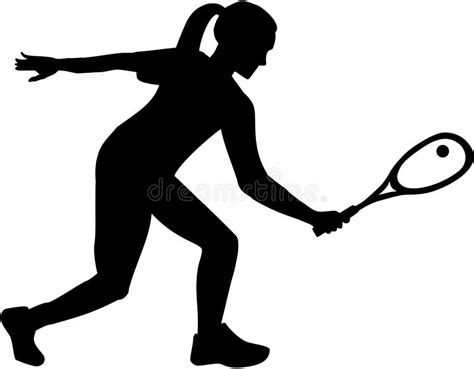 Playing Squash Clipart With Face