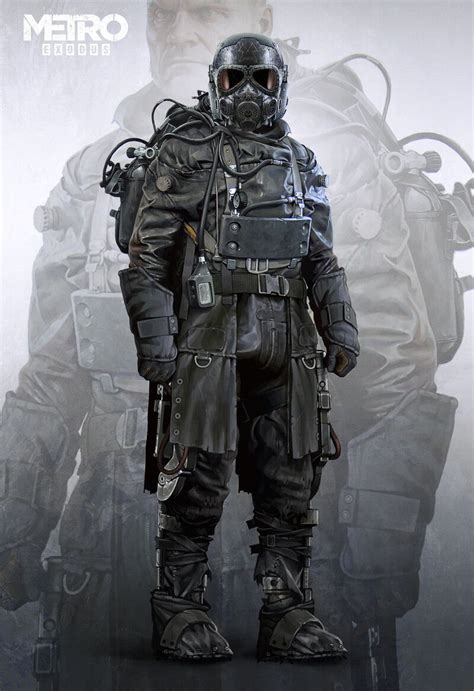 ArtStation - Metro Exodus - Colonel Miller suits, Vlad Tkach | Concept art characters ...