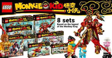 LEGO Monkie Kid revealed with 8 sets and a TV show based on Chinese ...