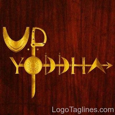 UP Yoddha Logo and Tagline