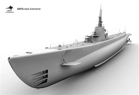 Gato class submarine by Gabriel67 on DeviantArt