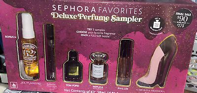 SEPHORA FAVORITES Deluxe Perfume Sampler WITH CERTIFICATE 2023 Holiday Minis New | eBay