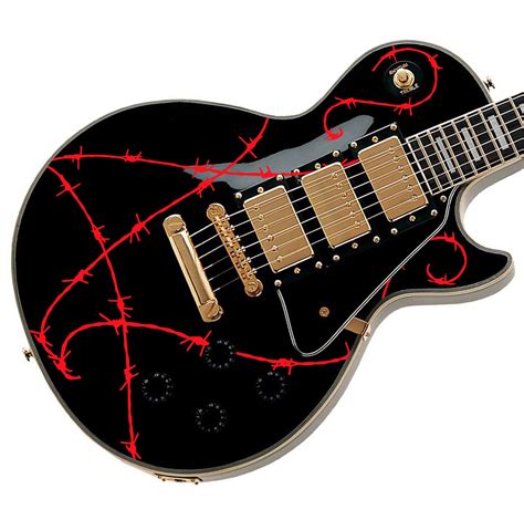 Awesome Barb Wire. Guitar Vinyl Matte Decal Sticker. – DesignDivil