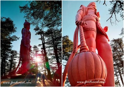 Pictureque Views of Shivalik Range from Jakhoo Temple - Shimla Travel