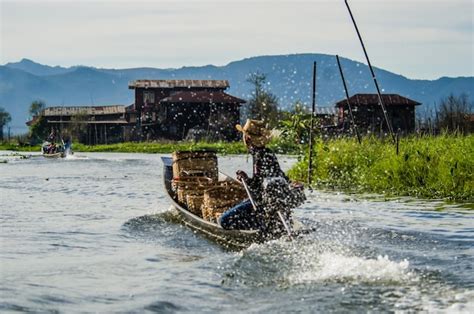 Premium Photo | A beautiful view of inle lake myanmar