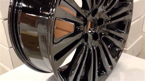 4 NEW 20" CHRYSLER 300 WHEELS in PVD BLACK CHROME OUTRIGHT Factory Rims - YouTube