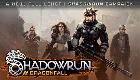 Shadowrun: Dragonfall (2014) Windows box cover art - MobyGames