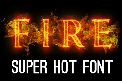 Best Fire and Flame Fonts (FREE / Premium) 2021 | Hyperpix