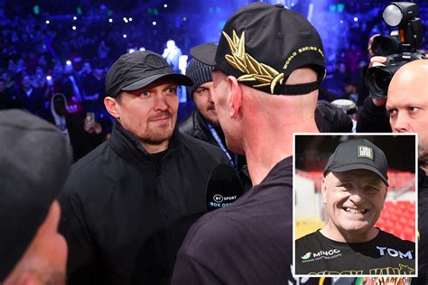 Tyson Fury's dad says he advised son to offer Oleksandr Usyk 70/30 deal ...