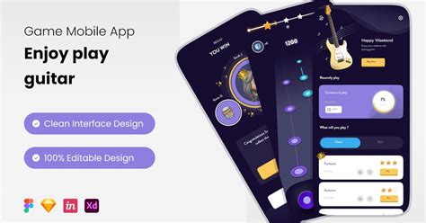 Game Mobile App, Graphic Templates - Envato Elements