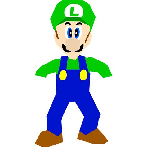 Luigi 64 by superzachbros123 on DeviantArt