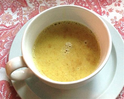 Fresh Turmeric Tea with Maple Syrup Candied Ginger