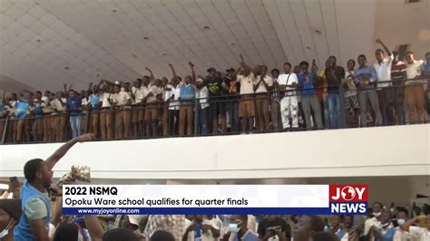 2022 NSMQ: Opoku Ware School qualifies for quarter-finals with the highest points at 1/8th stage ...