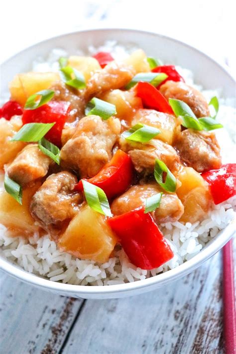 Instant Pot Sweet and Sour Chicken Recipe - Fab Everyday