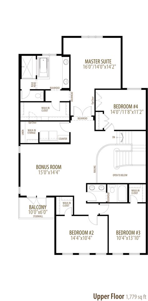 Gallagher House Floor Plan - The Floors