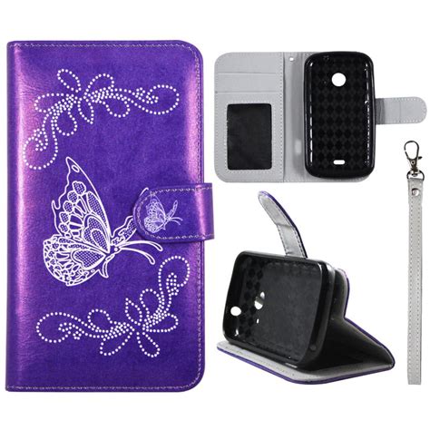 Wallet Leather For zte zinger phone case hard cases design cell phone cover Glob | eBay